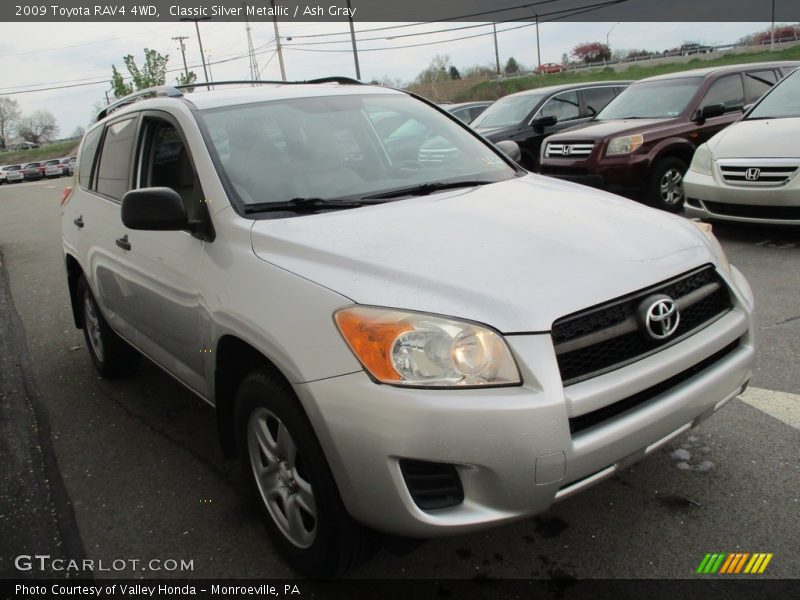 Classic Silver Metallic / Ash Gray 2009 Toyota RAV4 4WD