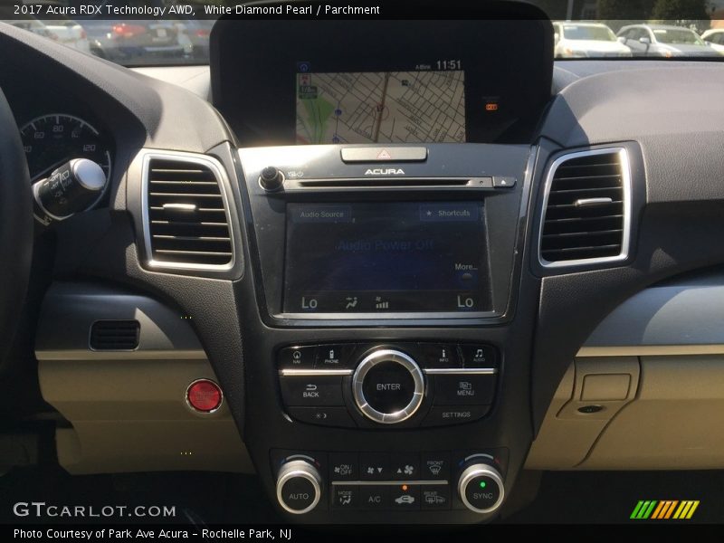 White Diamond Pearl / Parchment 2017 Acura RDX Technology AWD