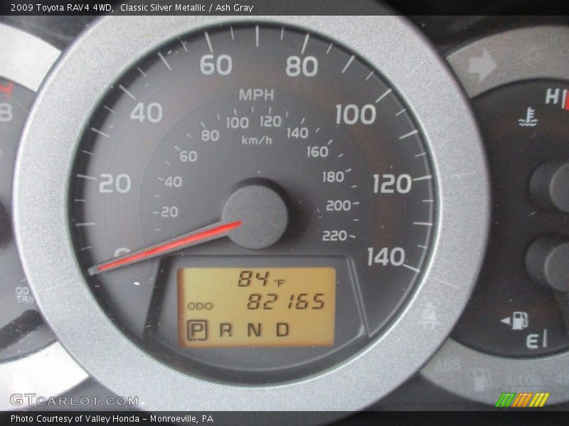 Classic Silver Metallic / Ash Gray 2009 Toyota RAV4 4WD