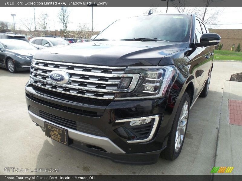 Shadow Black / Ebony 2018 Ford Expedition Limited 4x4