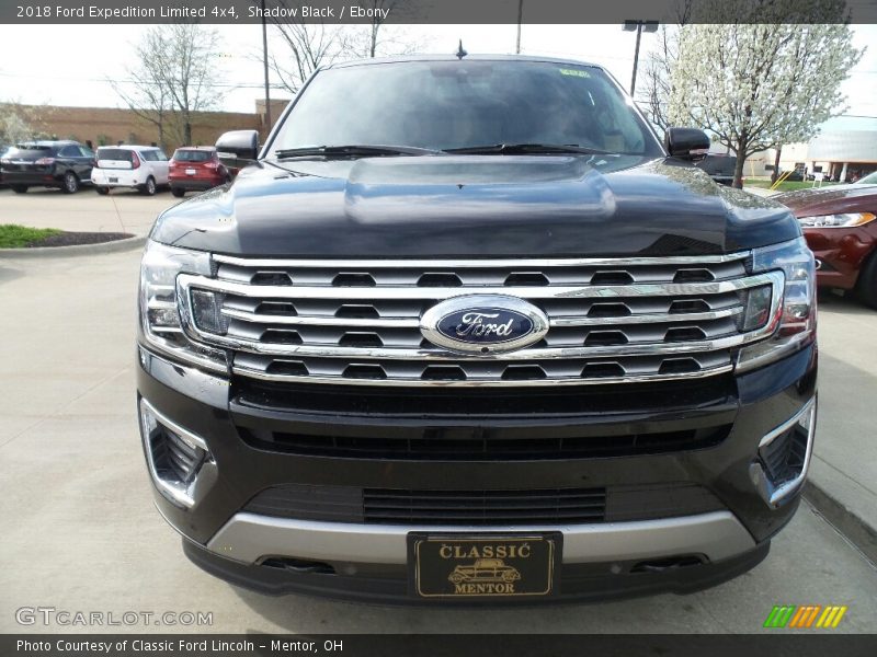 Shadow Black / Ebony 2018 Ford Expedition Limited 4x4