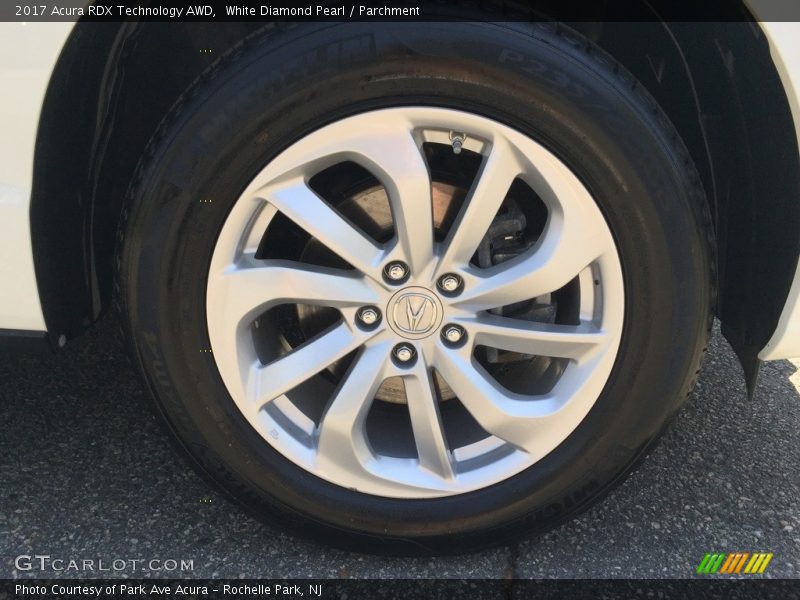 White Diamond Pearl / Parchment 2017 Acura RDX Technology AWD