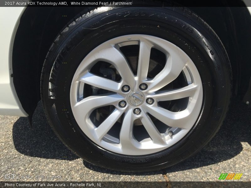 White Diamond Pearl / Parchment 2017 Acura RDX Technology AWD