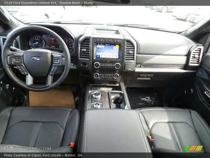 Dashboard of 2018 Expedition Limited 4x4