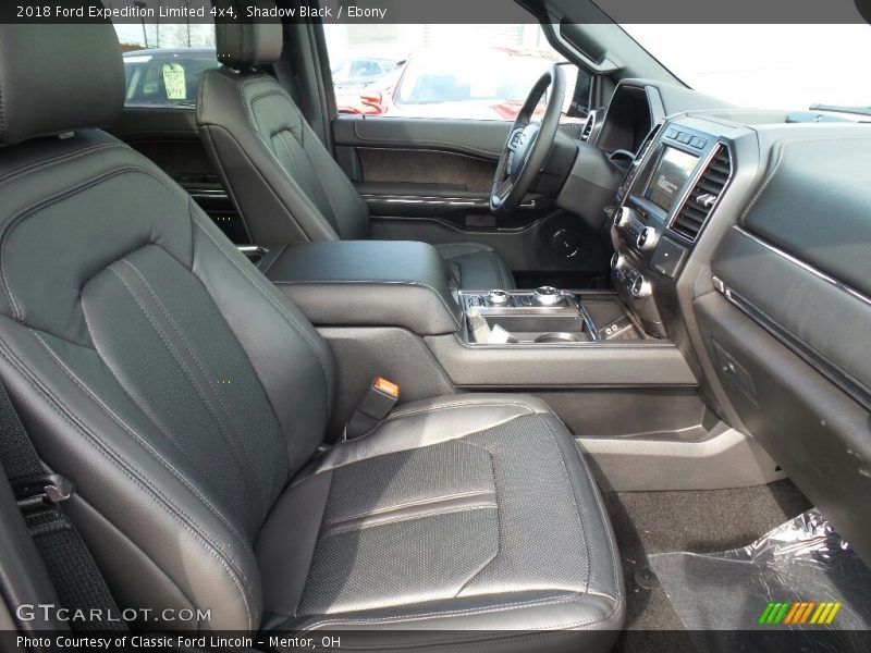 Front Seat of 2018 Expedition Limited 4x4