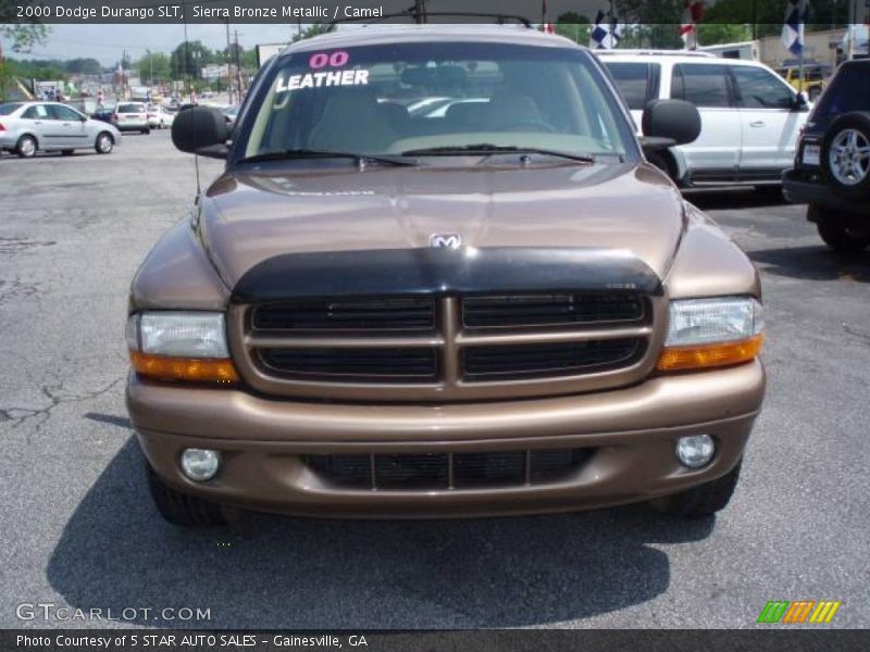 Sierra Bronze Metallic / Camel 2000 Dodge Durango SLT