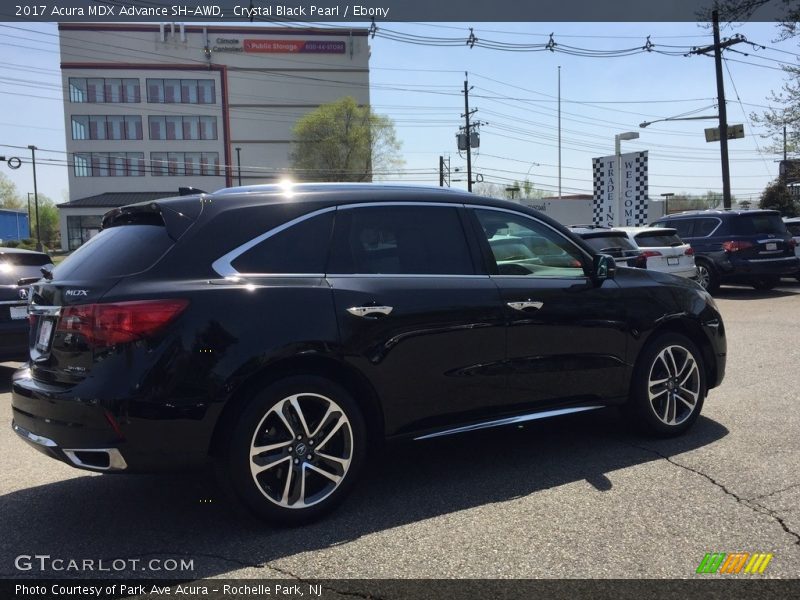 Crystal Black Pearl / Ebony 2017 Acura MDX Advance SH-AWD