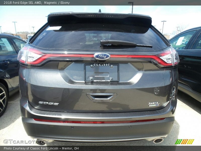Magnetic / Ebony 2018 Ford Edge SEL AWD