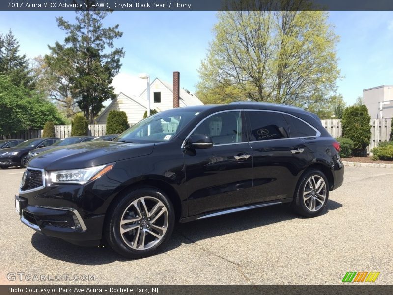 Crystal Black Pearl / Ebony 2017 Acura MDX Advance SH-AWD
