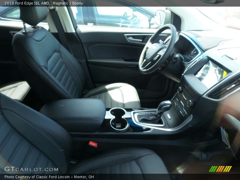Magnetic / Ebony 2018 Ford Edge SEL AWD