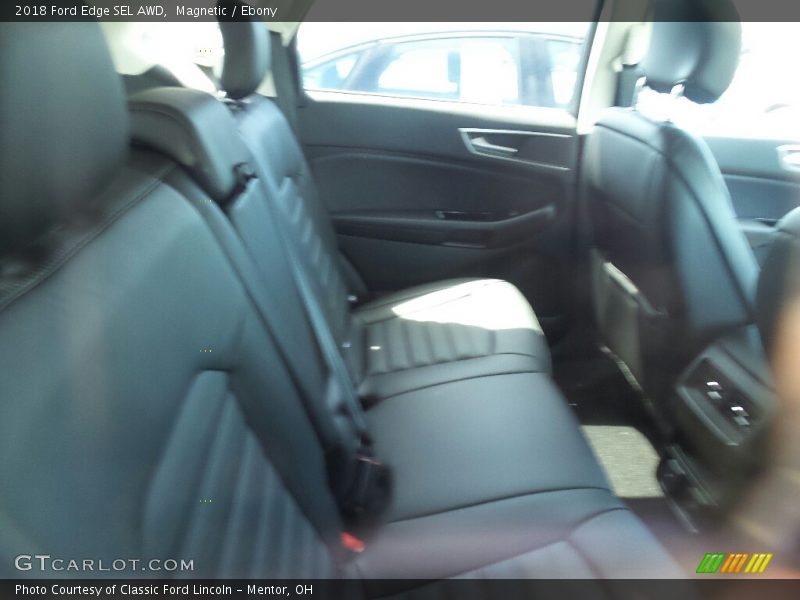 Magnetic / Ebony 2018 Ford Edge SEL AWD