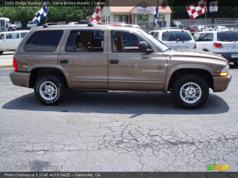 Sierra Bronze Metallic / Camel 2000 Dodge Durango SLT