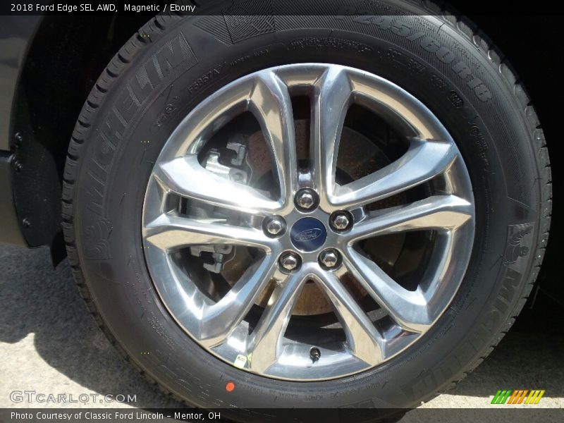Magnetic / Ebony 2018 Ford Edge SEL AWD