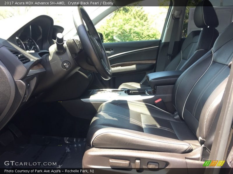 Crystal Black Pearl / Ebony 2017 Acura MDX Advance SH-AWD
