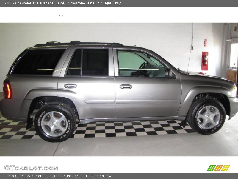 Graystone Metallic / Light Gray 2006 Chevrolet TrailBlazer LT 4x4