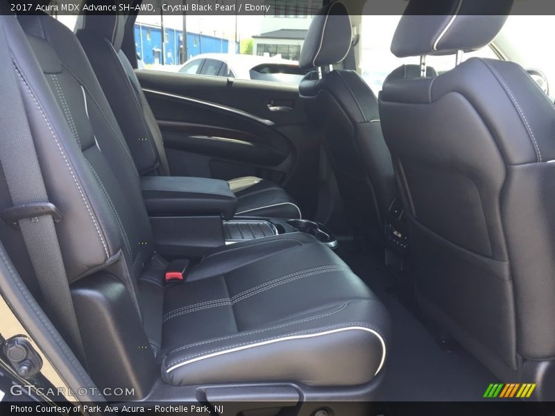 Crystal Black Pearl / Ebony 2017 Acura MDX Advance SH-AWD