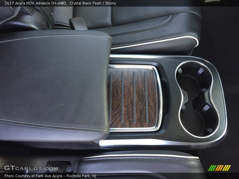 Crystal Black Pearl / Ebony 2017 Acura MDX Advance SH-AWD