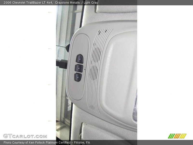 Graystone Metallic / Light Gray 2006 Chevrolet TrailBlazer LT 4x4