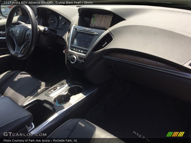 Crystal Black Pearl / Ebony 2017 Acura MDX Advance SH-AWD