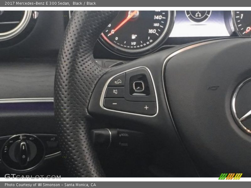 Black / Black 2017 Mercedes-Benz E 300 Sedan