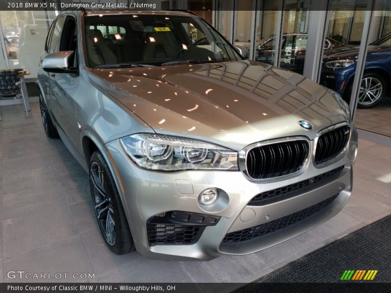 Donington Grey Metallic / Nutmeg 2018 BMW X5 M