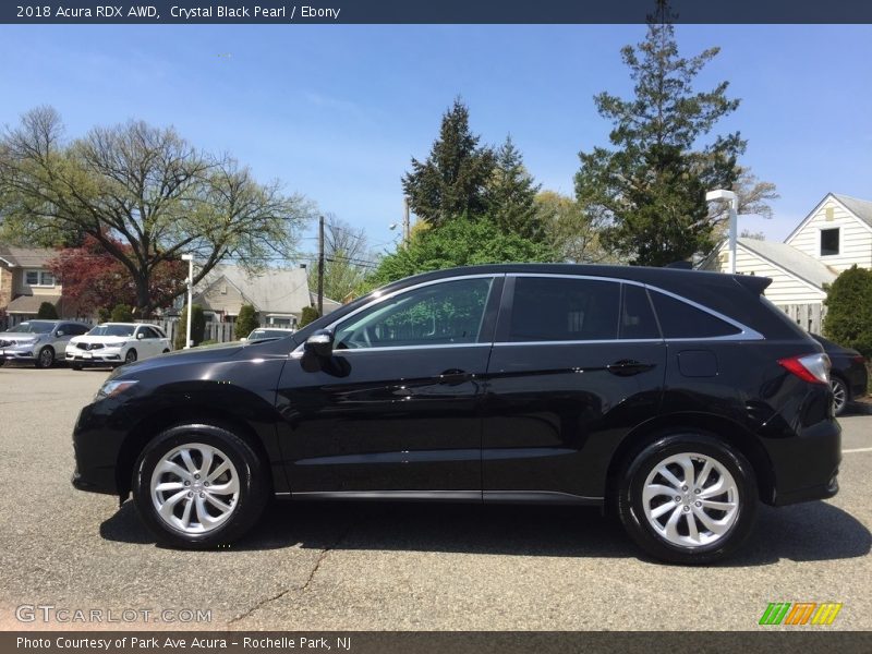 Crystal Black Pearl / Ebony 2018 Acura RDX AWD