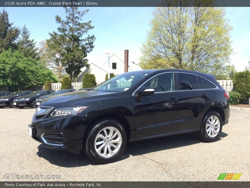 Crystal Black Pearl / Ebony 2018 Acura RDX AWD