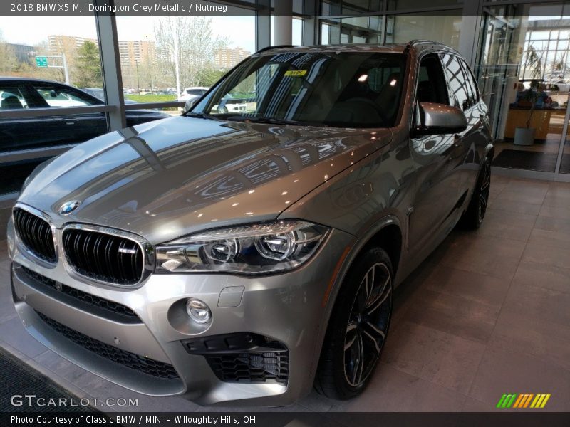 Donington Grey Metallic / Nutmeg 2018 BMW X5 M
