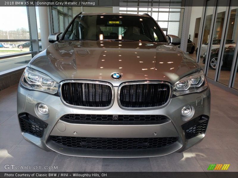 Donington Grey Metallic / Nutmeg 2018 BMW X5 M