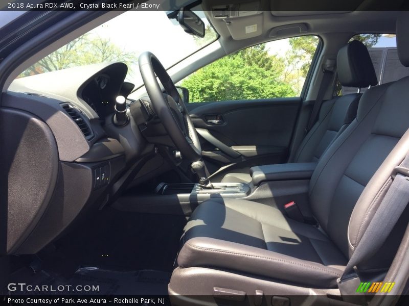 Crystal Black Pearl / Ebony 2018 Acura RDX AWD