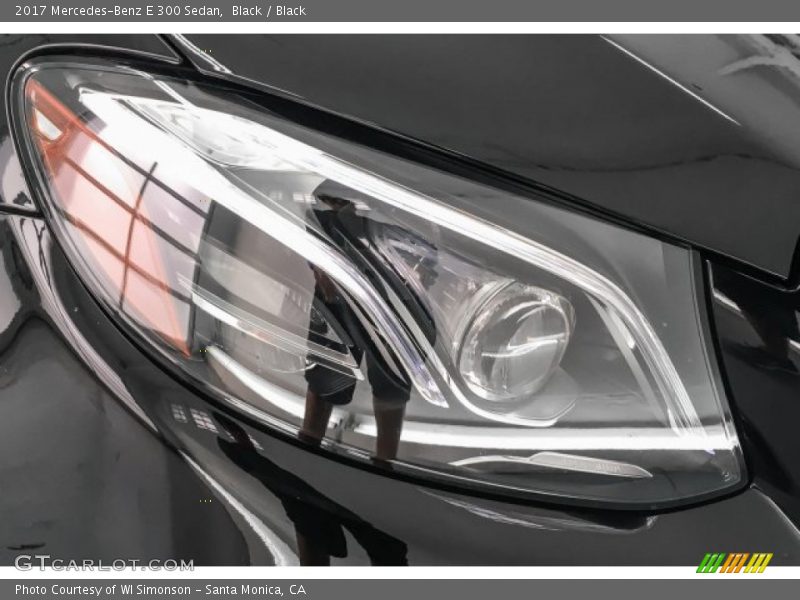 Black / Black 2017 Mercedes-Benz E 300 Sedan