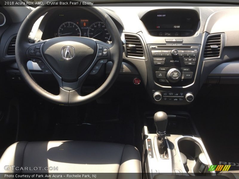 Crystal Black Pearl / Ebony 2018 Acura RDX AWD