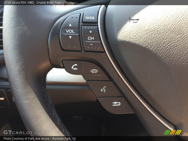Crystal Black Pearl / Ebony 2018 Acura RDX AWD
