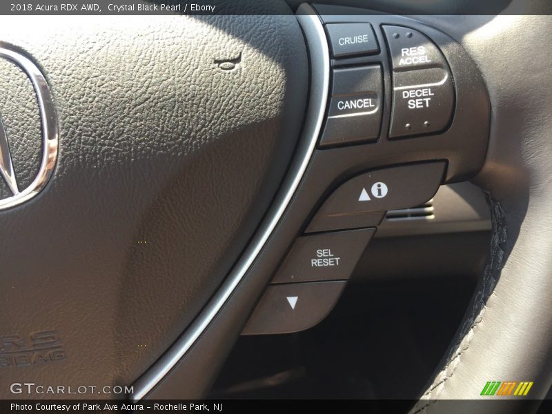 Crystal Black Pearl / Ebony 2018 Acura RDX AWD