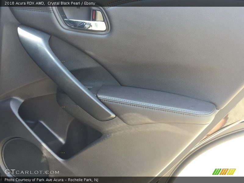 Crystal Black Pearl / Ebony 2018 Acura RDX AWD