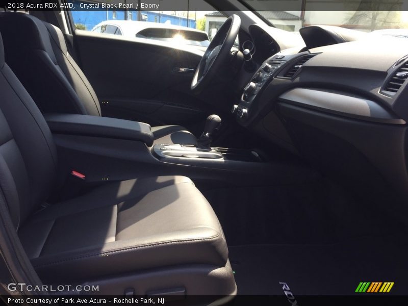Crystal Black Pearl / Ebony 2018 Acura RDX AWD