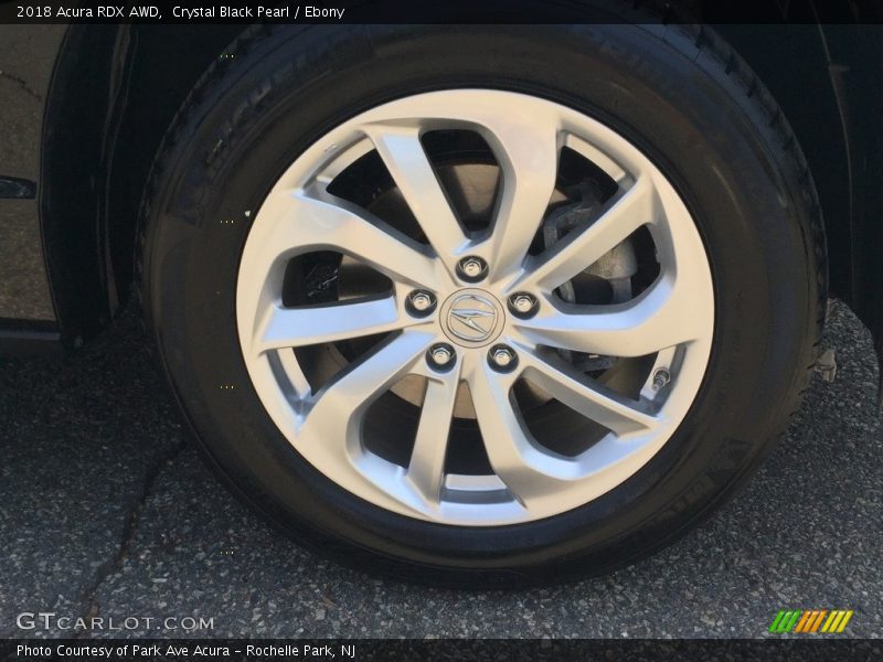 Crystal Black Pearl / Ebony 2018 Acura RDX AWD