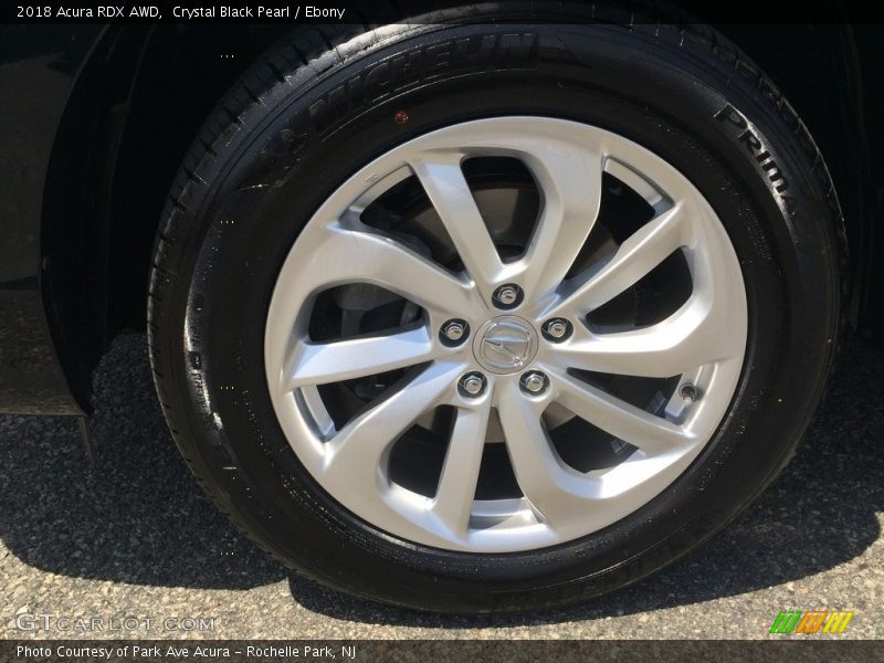 Crystal Black Pearl / Ebony 2018 Acura RDX AWD