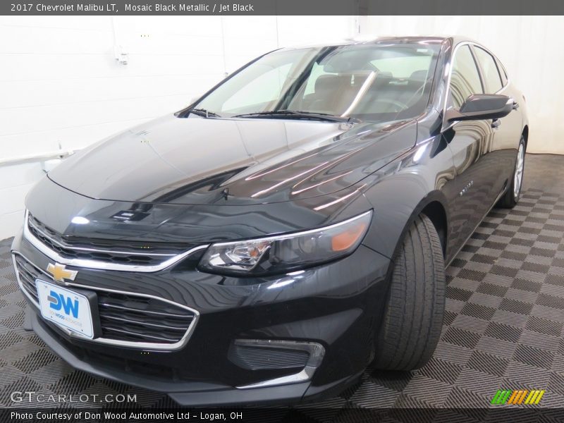 Mosaic Black Metallic / Jet Black 2017 Chevrolet Malibu LT