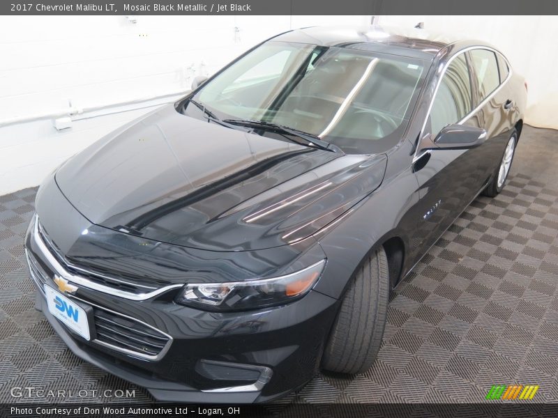Mosaic Black Metallic / Jet Black 2017 Chevrolet Malibu LT