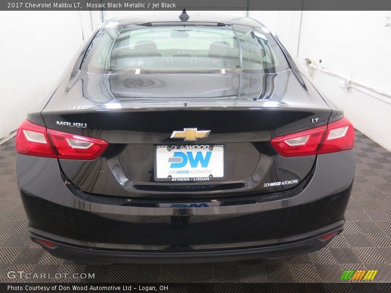 Mosaic Black Metallic / Jet Black 2017 Chevrolet Malibu LT