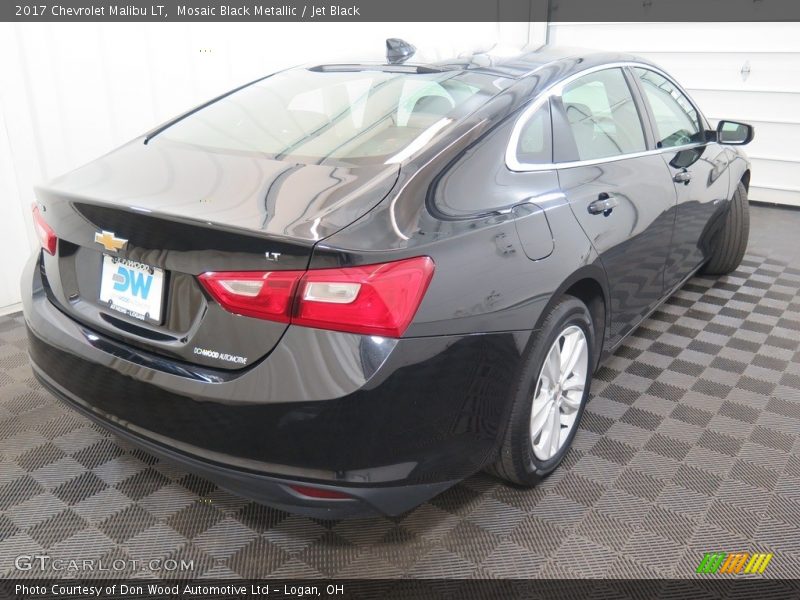Mosaic Black Metallic / Jet Black 2017 Chevrolet Malibu LT