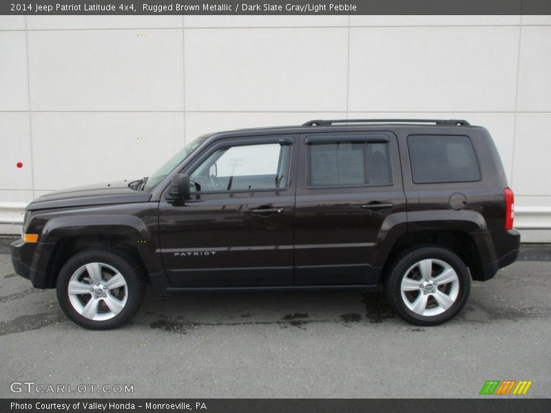 Rugged Brown Metallic / Dark Slate Gray/Light Pebble 2014 Jeep Patriot Latitude 4x4