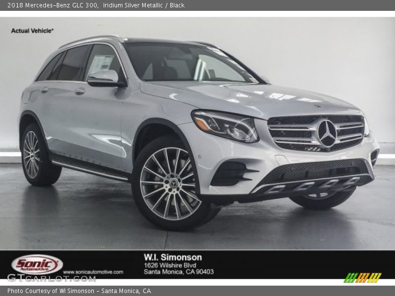 Iridium Silver Metallic / Black 2018 Mercedes-Benz GLC 300