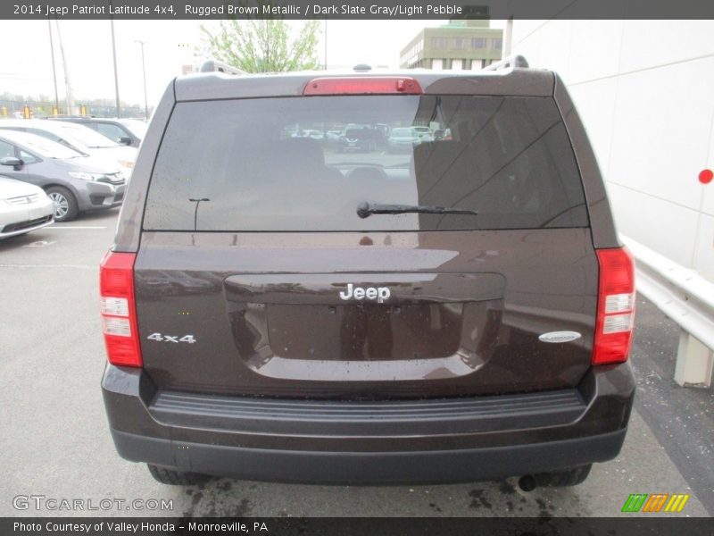 Rugged Brown Metallic / Dark Slate Gray/Light Pebble 2014 Jeep Patriot Latitude 4x4