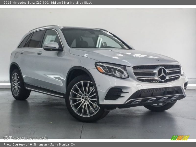 Iridium Silver Metallic / Black 2018 Mercedes-Benz GLC 300