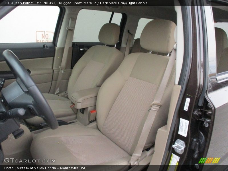 Rugged Brown Metallic / Dark Slate Gray/Light Pebble 2014 Jeep Patriot Latitude 4x4