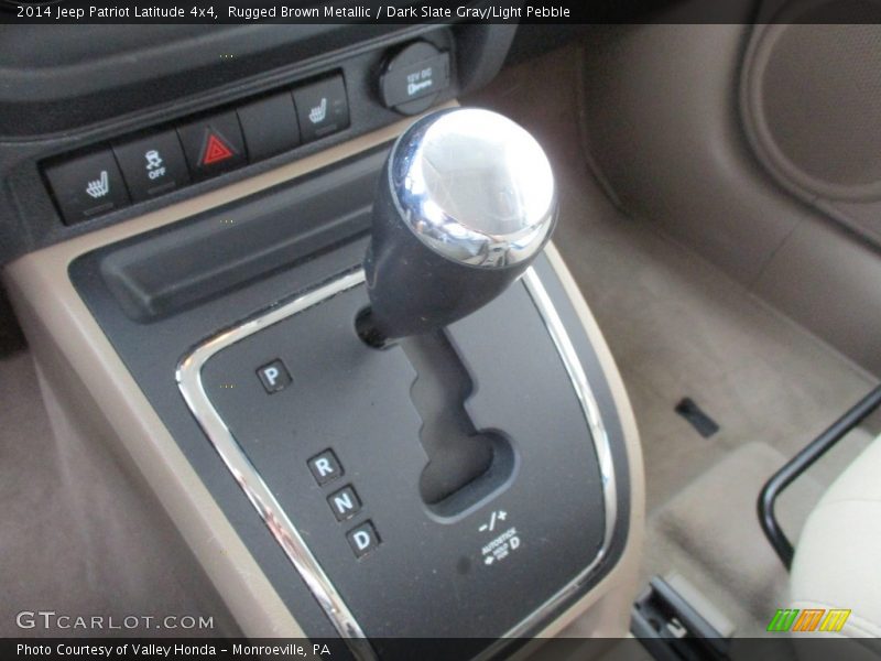 Rugged Brown Metallic / Dark Slate Gray/Light Pebble 2014 Jeep Patriot Latitude 4x4