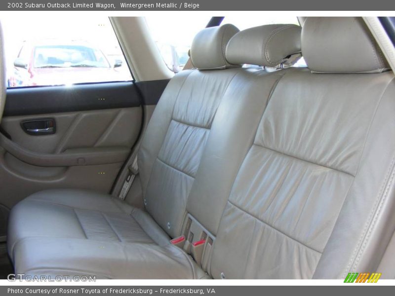 Wintergreen Metallic / Beige 2002 Subaru Outback Limited Wagon