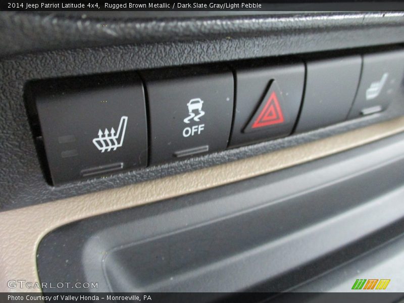 Rugged Brown Metallic / Dark Slate Gray/Light Pebble 2014 Jeep Patriot Latitude 4x4